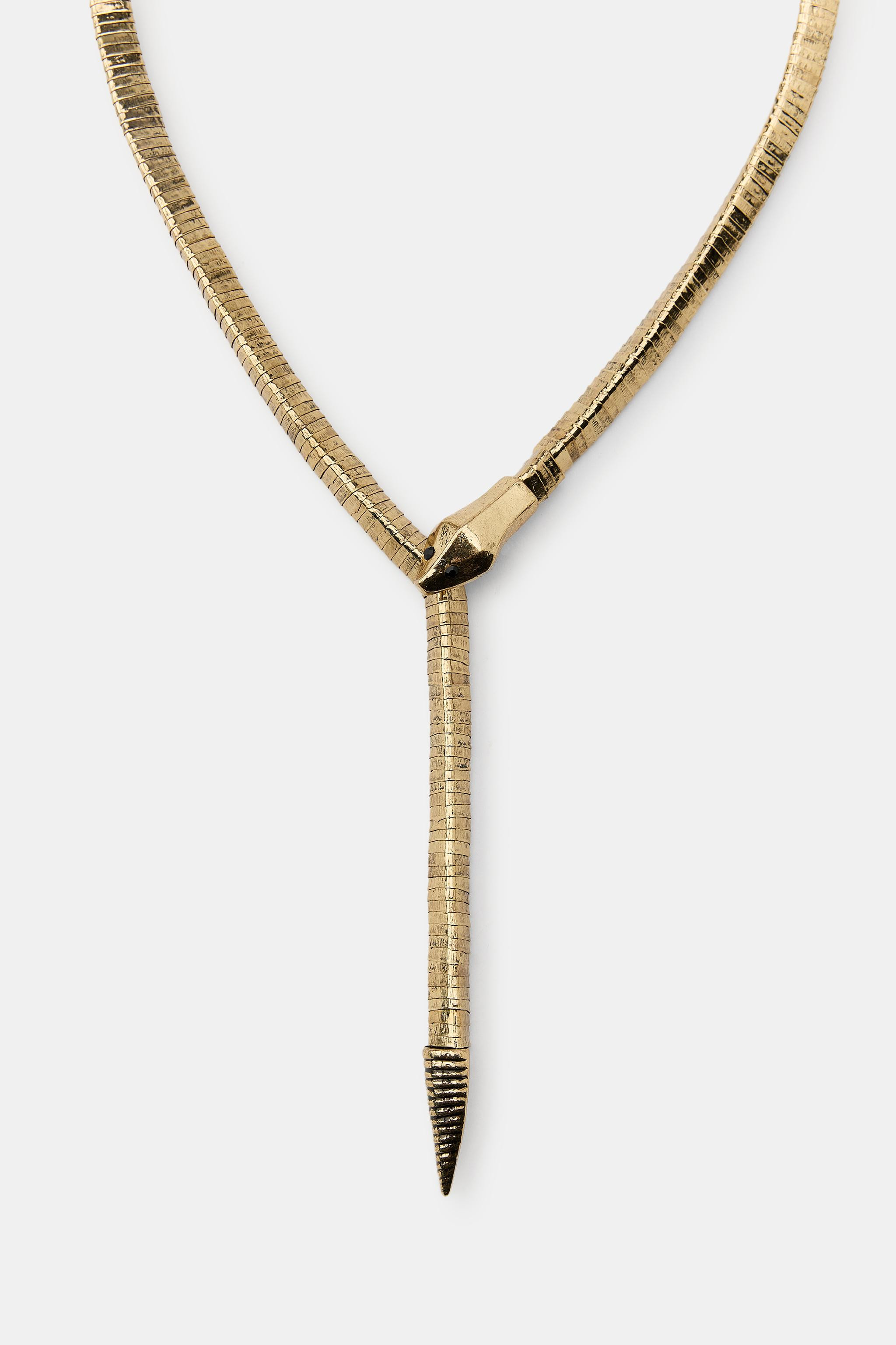 SNAKE PIECES NECKLACE | Zara US