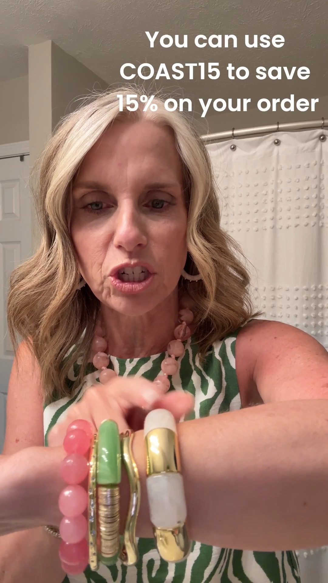 Use COAST15 on Michelle McDowell and AVARA, and COAST20 on Allie + Bess.

#LTKdayinmylife #LTKOver40 #LTKootd