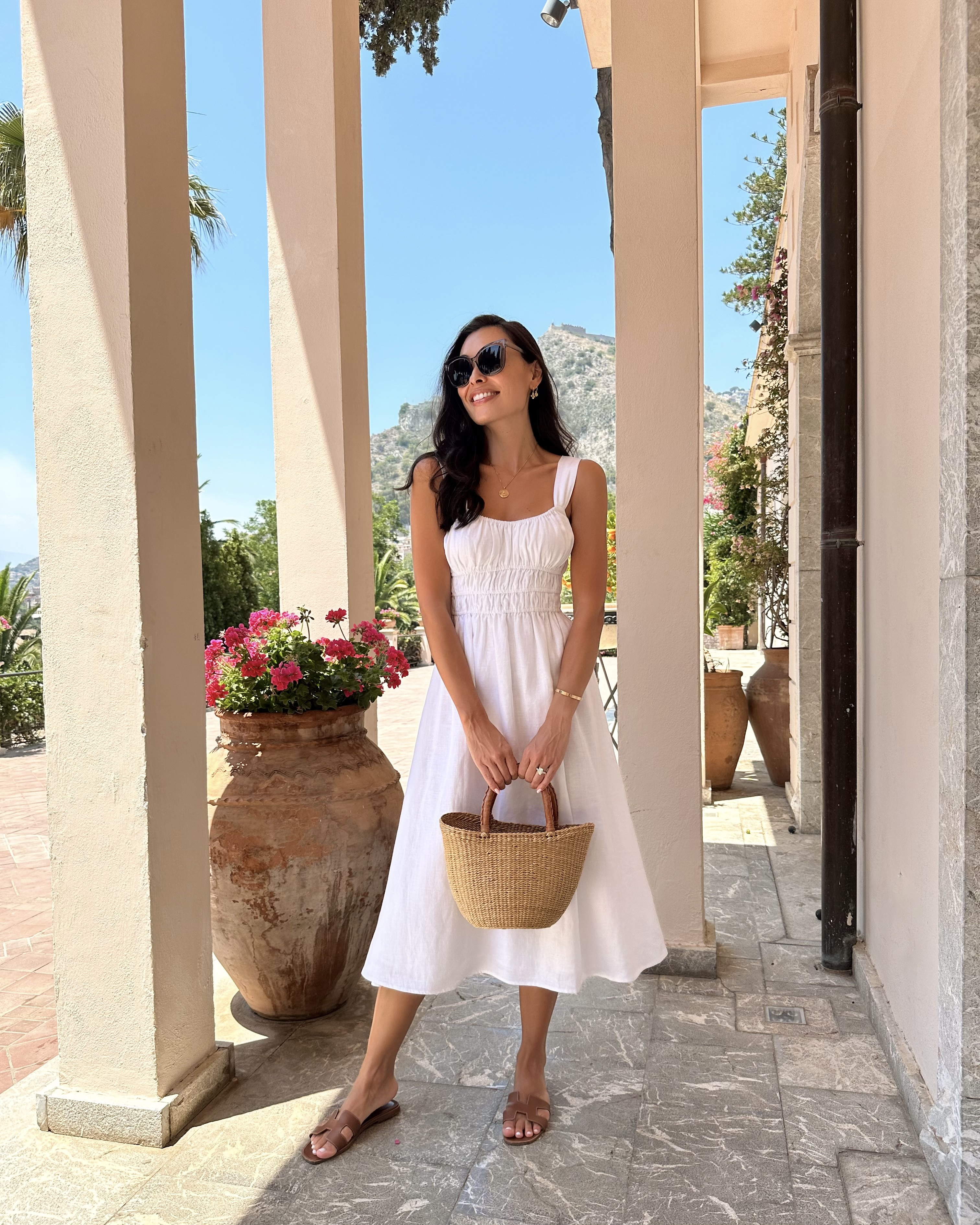 White linen dress, Everyone Loves The Weekend, spring outfit, Sicily, Italy. 

#LTKParties #LTKSeasonal #LTKTravel