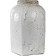 Zentique Tall Jar, Large, White | Amazon (US)