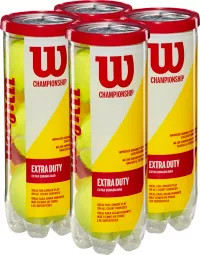 Wilson Championship Extra Duty Tennis Balls - 4 Pack | DICK'S Sporting Goods