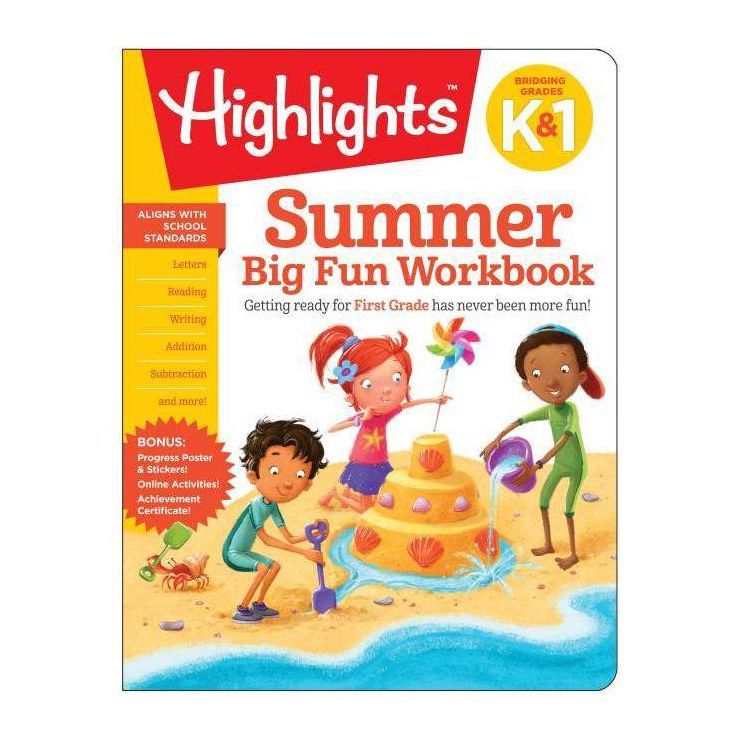 Summer Big Fun Workbook Bridging Grades K & 1 : Bridging Grades K & 1 - by HL (Paperback) | Target