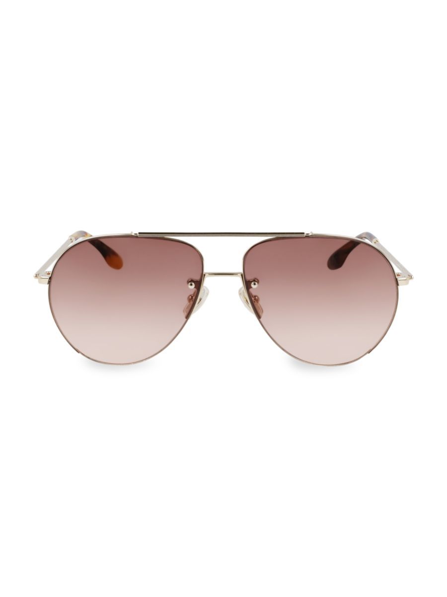 V Star 61MM Aviator Sunglasses | Saks Fifth Avenue