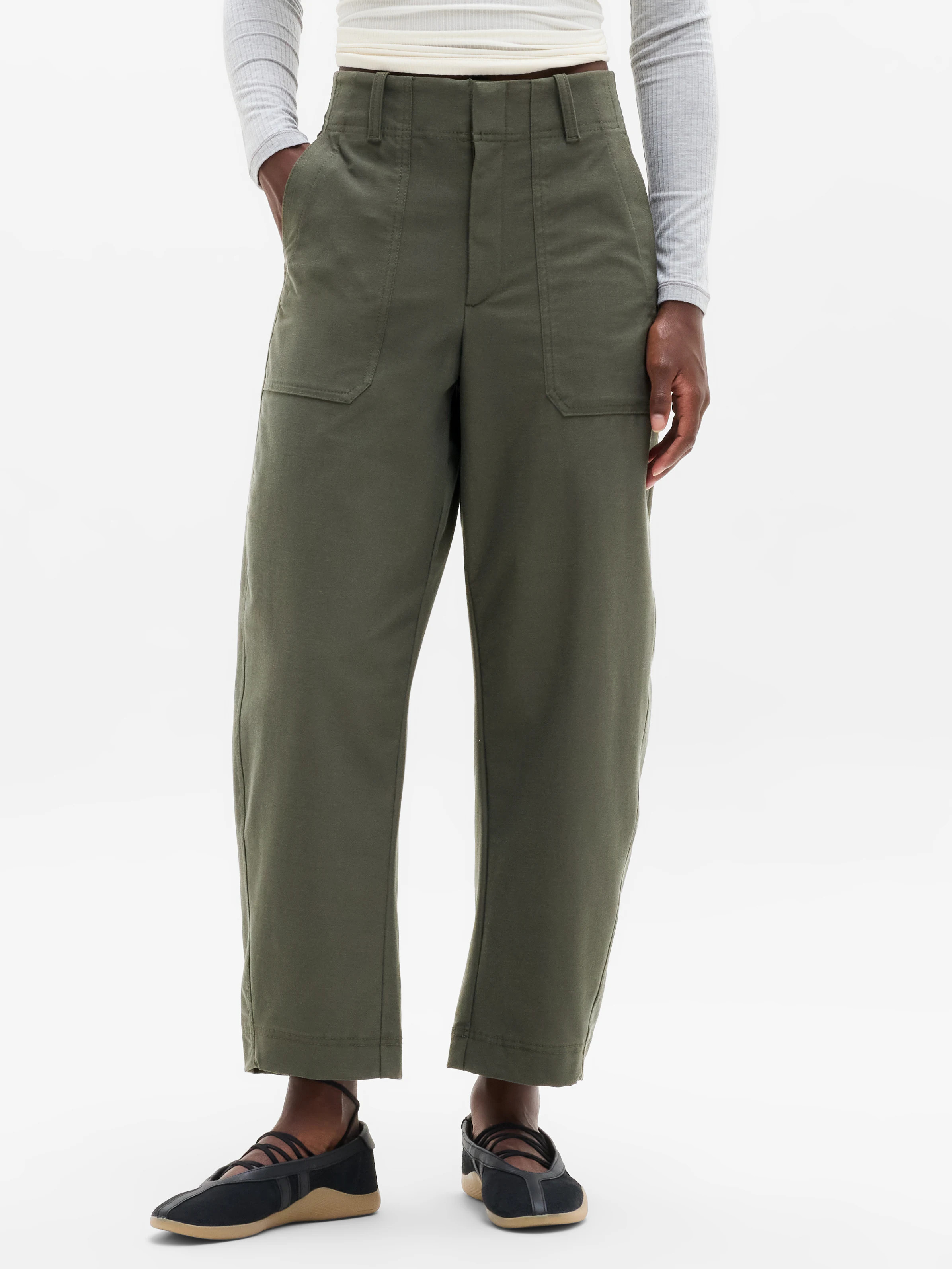 Skyline High Rise Barrel Leg Pant | Athleta