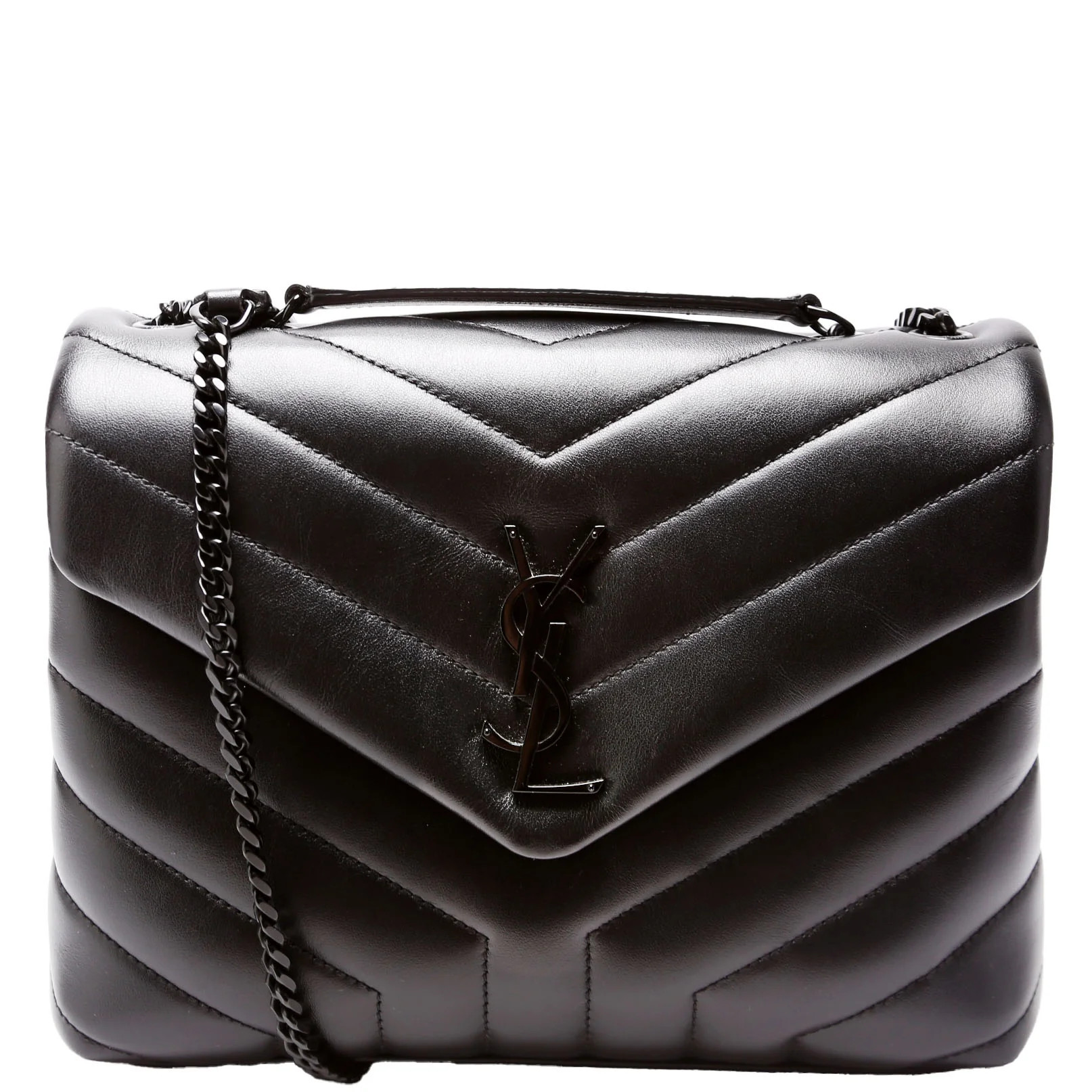 LouLou Satchel Small 494699 Black | Keeks Designer Handbags