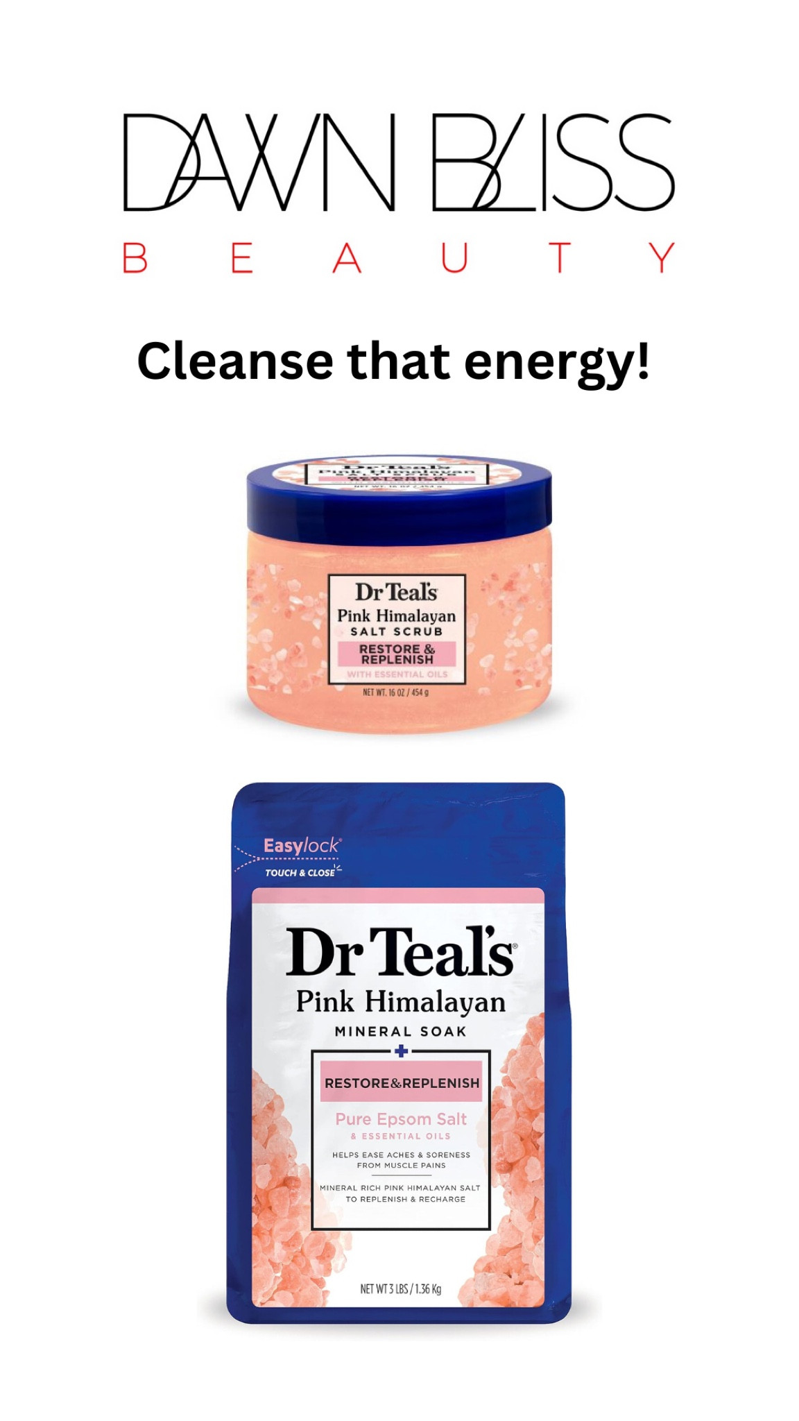 Sal’s magical properties used in shamanic rituals.  Use consciously to clear energy and start anew.  Follow by rubbing an essential oil blend mixed with body lotion into your body.  Finish by lighting Sage or I Palo Santos stick and waving around your body in a spiral motion feet to crown while you speak positivity into your life and command negativity to leave.

#LTKBeauty #LTKFindsUnder50 #LTKActive