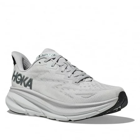 Hoka Men s Clifton 9 Sneaker Nimbus Cloud/Steel Wool 11 | Walmart (US)