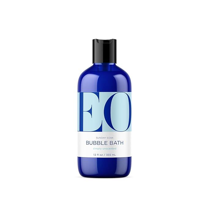 EO Bubble Bath, 12 Ounce (Pack of 1), Unscented, Plant-Based, Botanical Extracts | Amazon (US)