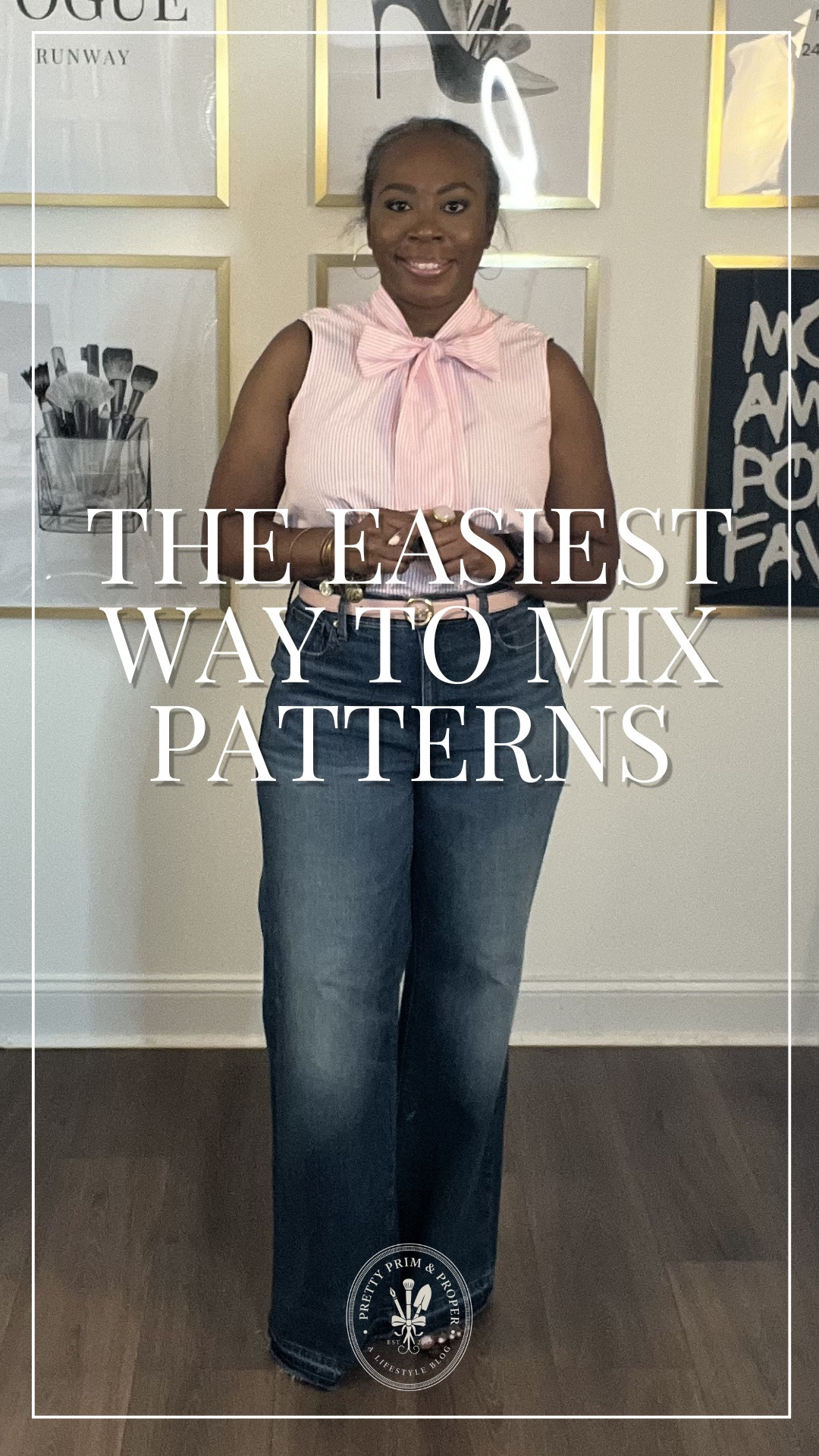 If you’ve always wanted to mix patterns but weren’t sure where to start, here’s my favorite formula:

✨ Start with a classic pattern like stripes.
✨ Add one statement pattern like leopard.
✨ Keep the color palette simple.
✨ Let one pattern do most of the talking.

Leopard has earned its reputation as a neutral, which is why it pairs so beautifully with stripes, florals, denim, and so many wardrobe basics.

Style doesn’t have to be complicated—it just needs a little strategy.

Would you wear leopard with stripes? Tell me below! 🤎🐆

#PrettyPrimAndProper #StyleOver40 #ClassicWithATwist #PatternMixing #ClassicFashion #TimelessStyle #PolishedWardrobe #BlackFashionCreator #WomenOver40Style #OfficeOutfit #OOTD #StyleInspiration #LeopardShoes #StripedTop #WearWhatYouLove

#LTKOver40