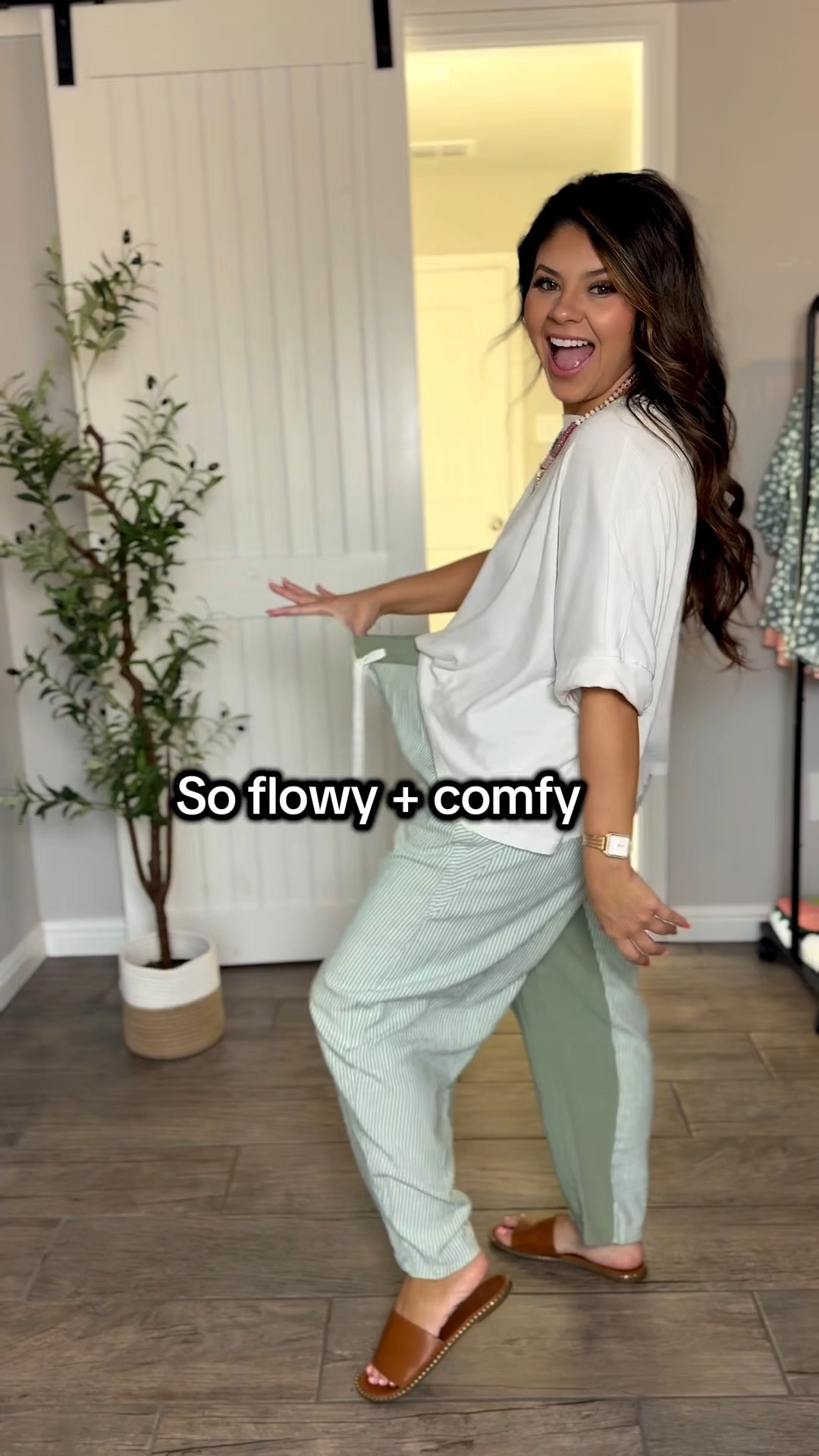 Summer wide leg pants   Flowy barrel pants women   Boho striped pants   Elastic waist loose fit pants   Light army green pants   Casual summer trousers   Wide leg drawstring pants   Comfy flowy pants summer   Trendy barrel leg pants   Lightweight boho pants   Vacation wide leg pants   Striped wide leg trousers   Loose fit summer pants women   Perfect summer flowy pants   Casual everyday barrel pants

#LTKmomlife #LTKootd #LTKgrwm