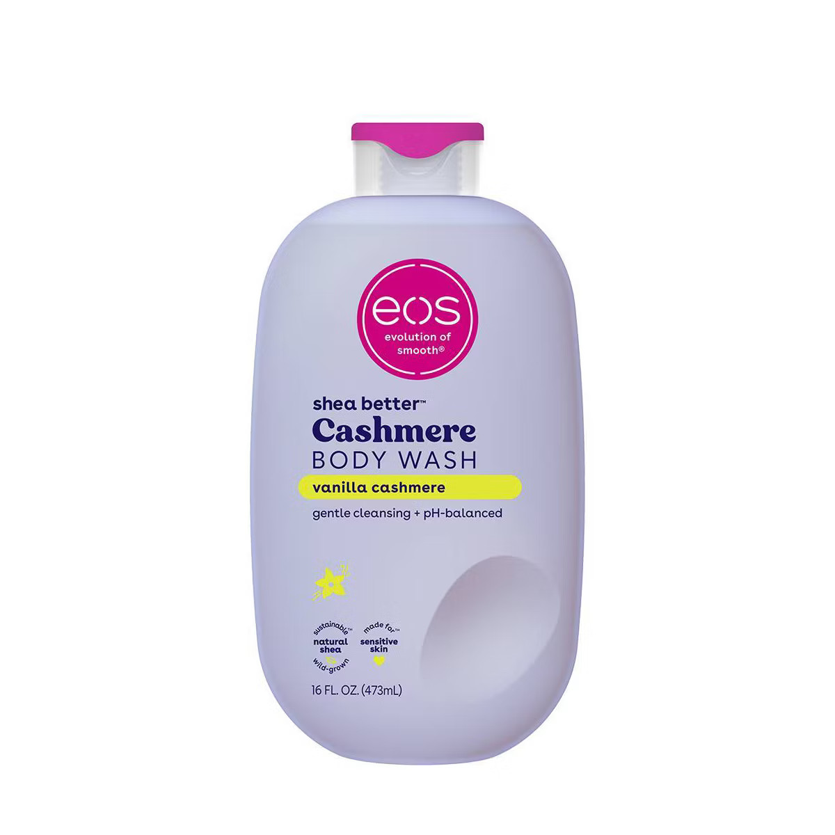 eos Shea Better Cashmere Body Wash - Vanilla Cashmere - 16 fl oz | Target