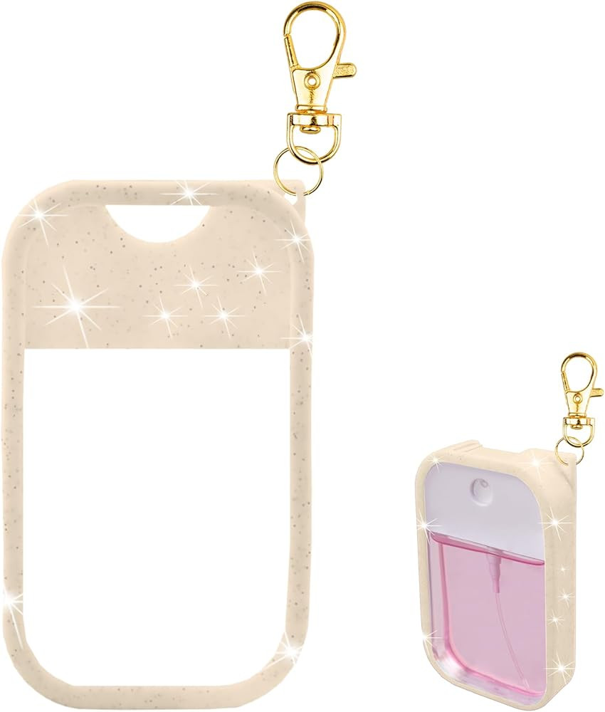 TERPINK Silicone Case Compatible with Touchland Hand Sanitizer Spray, Protective Case with Keycha... | Amazon (US)