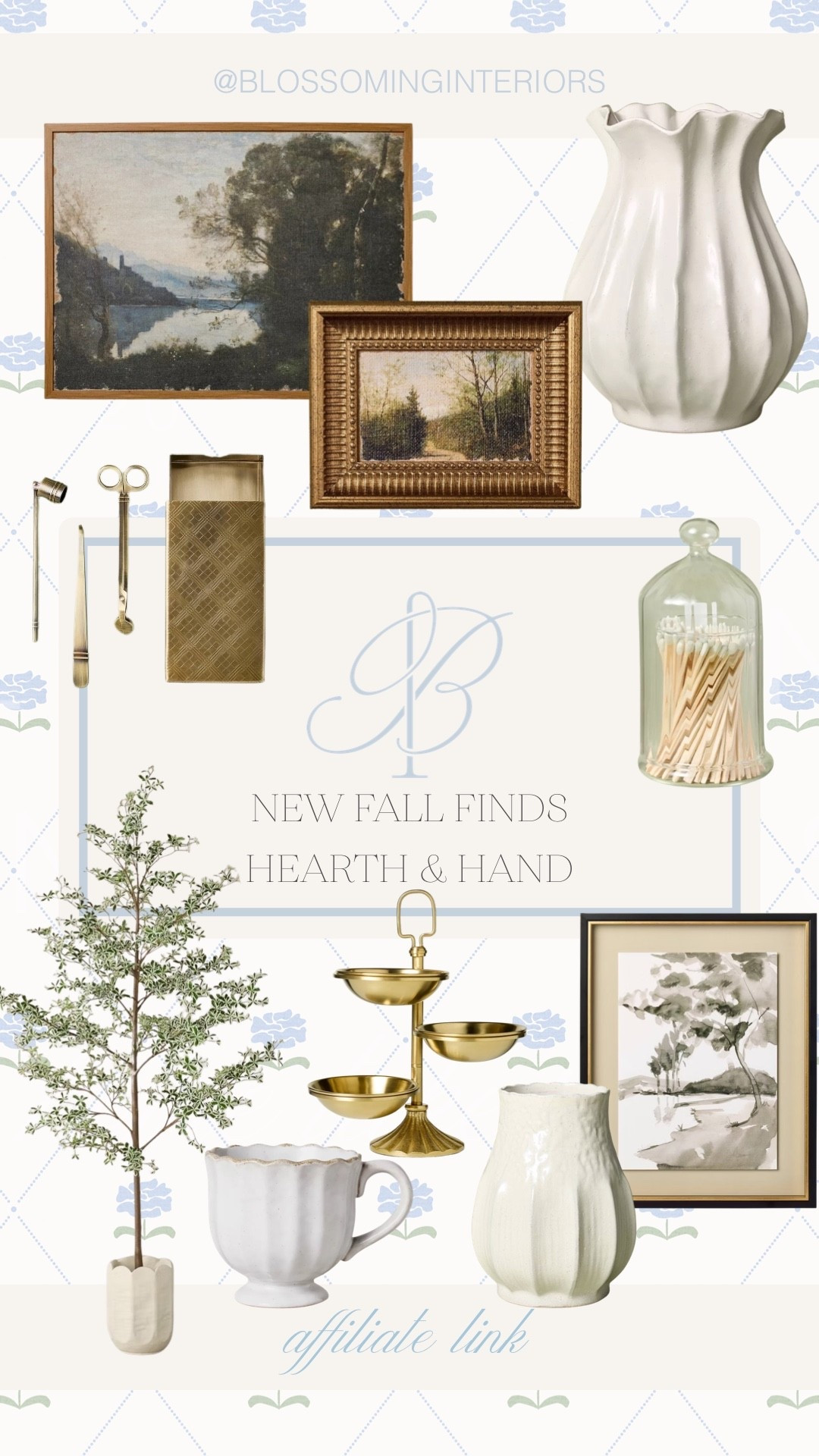 New Fall Finds from hearth and hand. The vases they have are gorgeous! I can’t wait to get the ruffled large one. 

#LTKHome