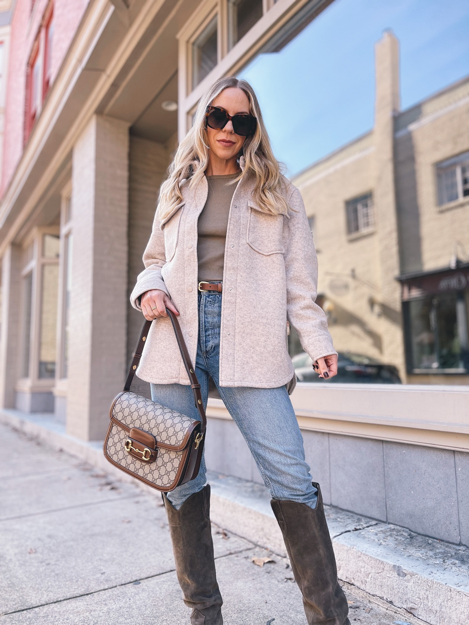 Shacket under $40 (wearing XS)

Fall fashion, fall outfit, cowboy boots, Gucci bag 

#LTKstyletip #LTKunder50 #LTKSeasonal