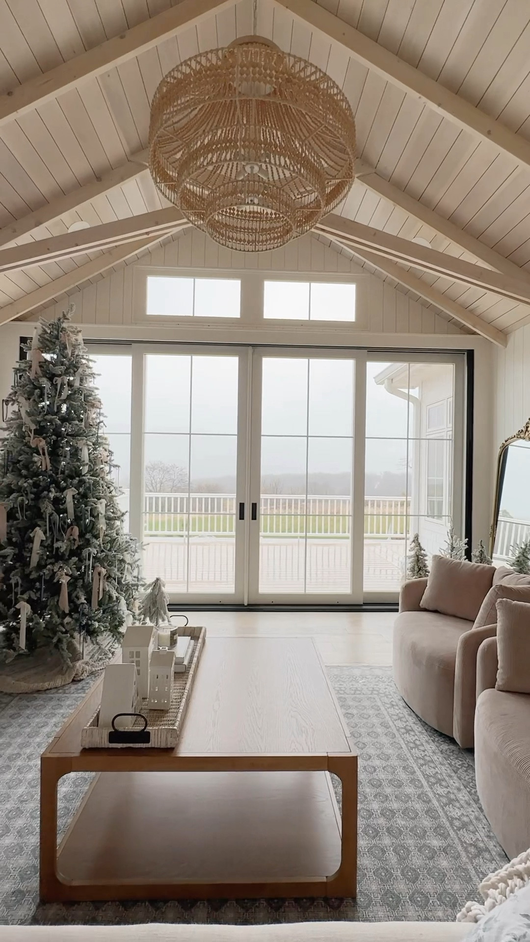 Holiday decor - Christmas decor - Serena & lily counter stools on sale - Walmart viral chairs Drew Barrymore Beautiful swivel chairs in the fawn color - king of Christmas tree - living room and kitchen light fixtures 

#LTKHome #LTKHoliday #LTKVideo