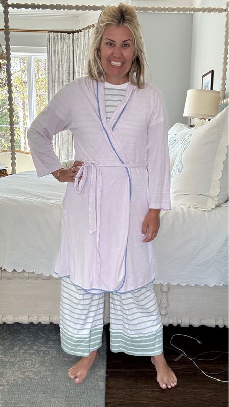 Lake pajamas and robe, this is a complete comfort set. They have so many styles and colors 

#LTKstyletip #LTKhome #LTKSeasonal