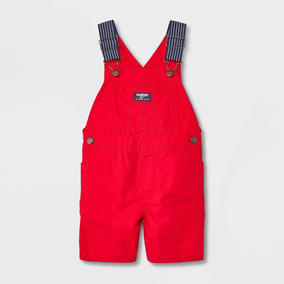 OshKosh B'gosh Toddler Boys' Solid Jumpsuit - Red | Target
