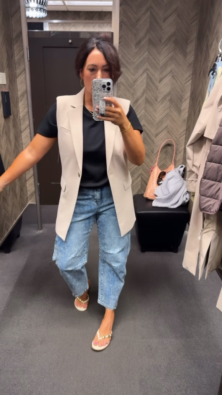 Love the fit of this chic vest! Wearing size medium. Nordstrom Anniversary sale finds! Nsale, Nordstrom Anniversary Sale, Nordstrom Sale

#LTKootd #LTKSeasonal #LTKSaleAlert