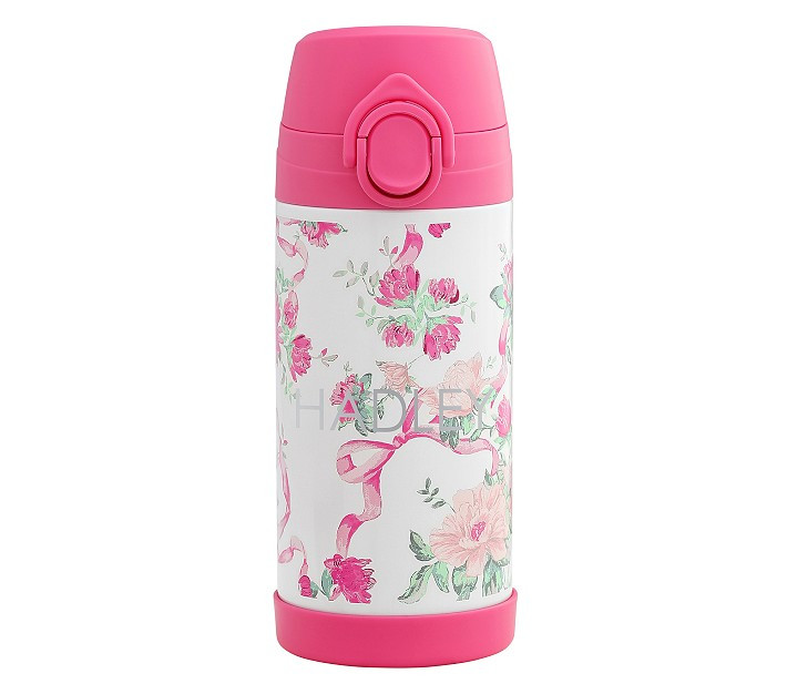 Mackenzie LoveShackFancy Cabbage Rose Water Bottles | Pottery Barn Kids