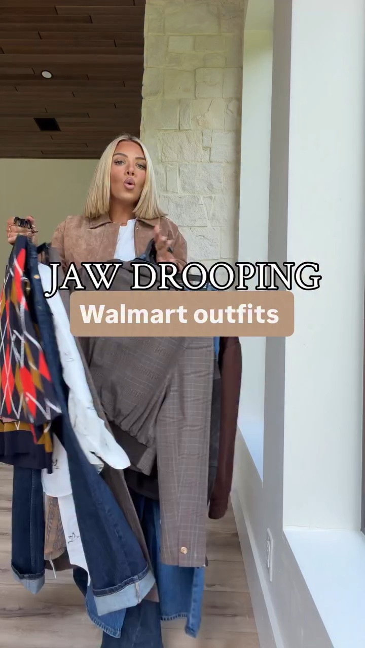Type SHOP new Walmart fall arrivals & outfits #walmart #suede #denim #fall