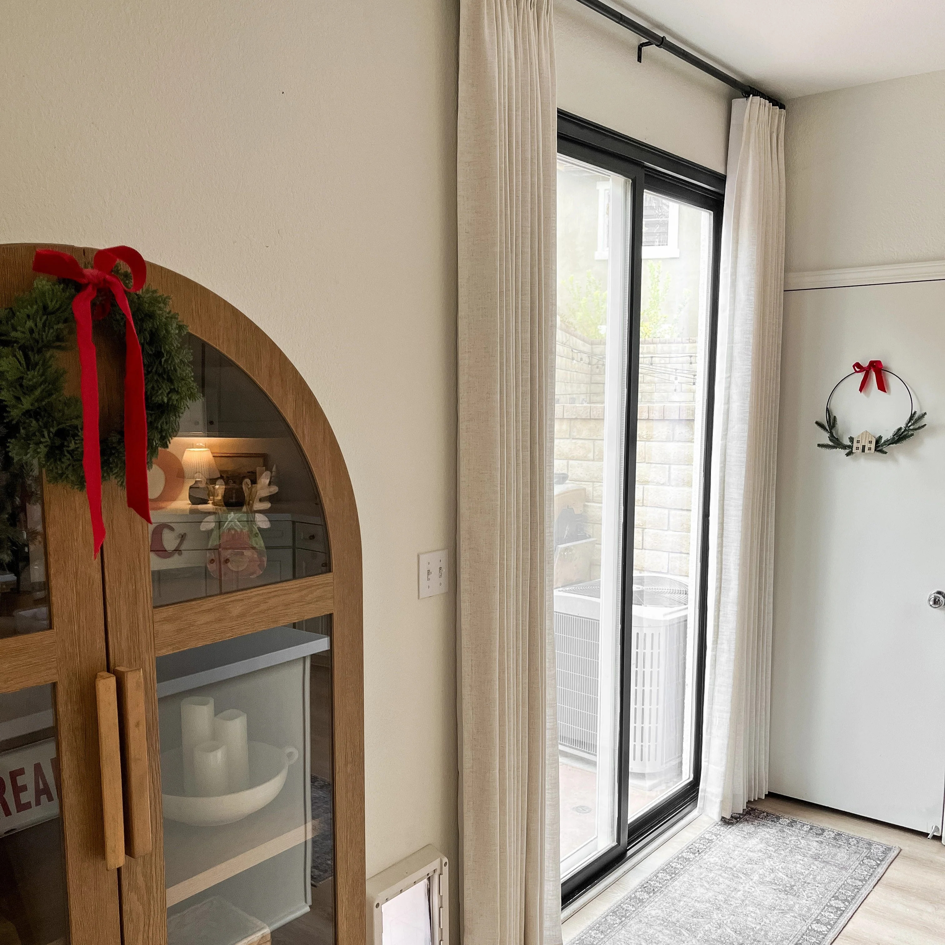 Lia Linen Curtains & Drapes Pleated | Tailorvibe