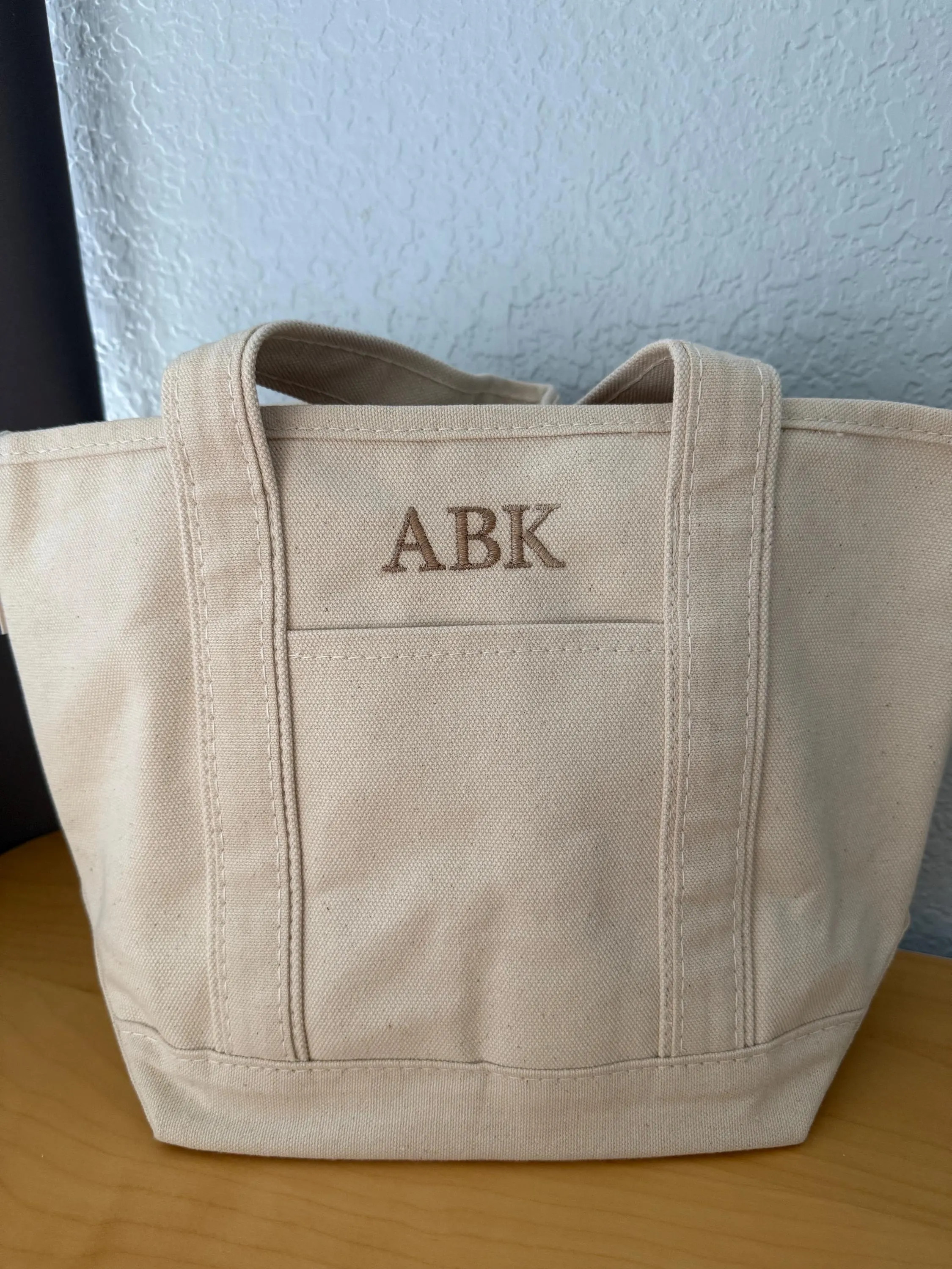 Custom Embroidered Bridesmaid Tote Bag, Bachelorette Mini Boat Tote, Personalized Wedding Party Gift | Etsy (Global)