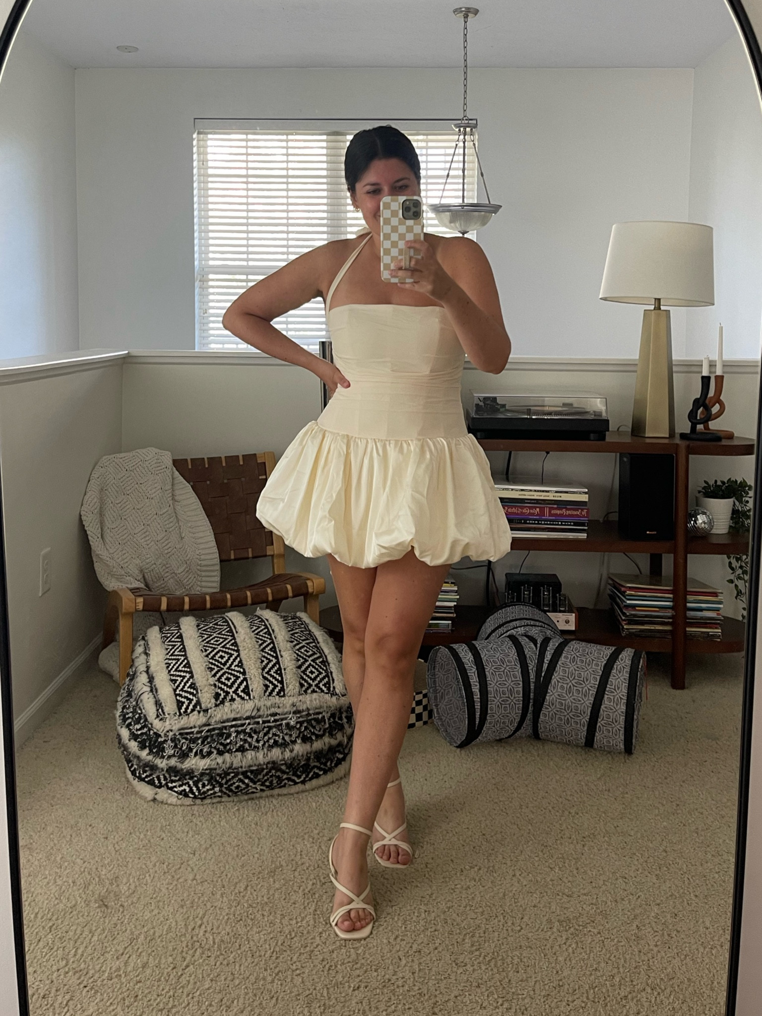 Cream bubble dress

Bride to be, after party dress, bachelorette dress 

#LTKstyletip #LTKwedding