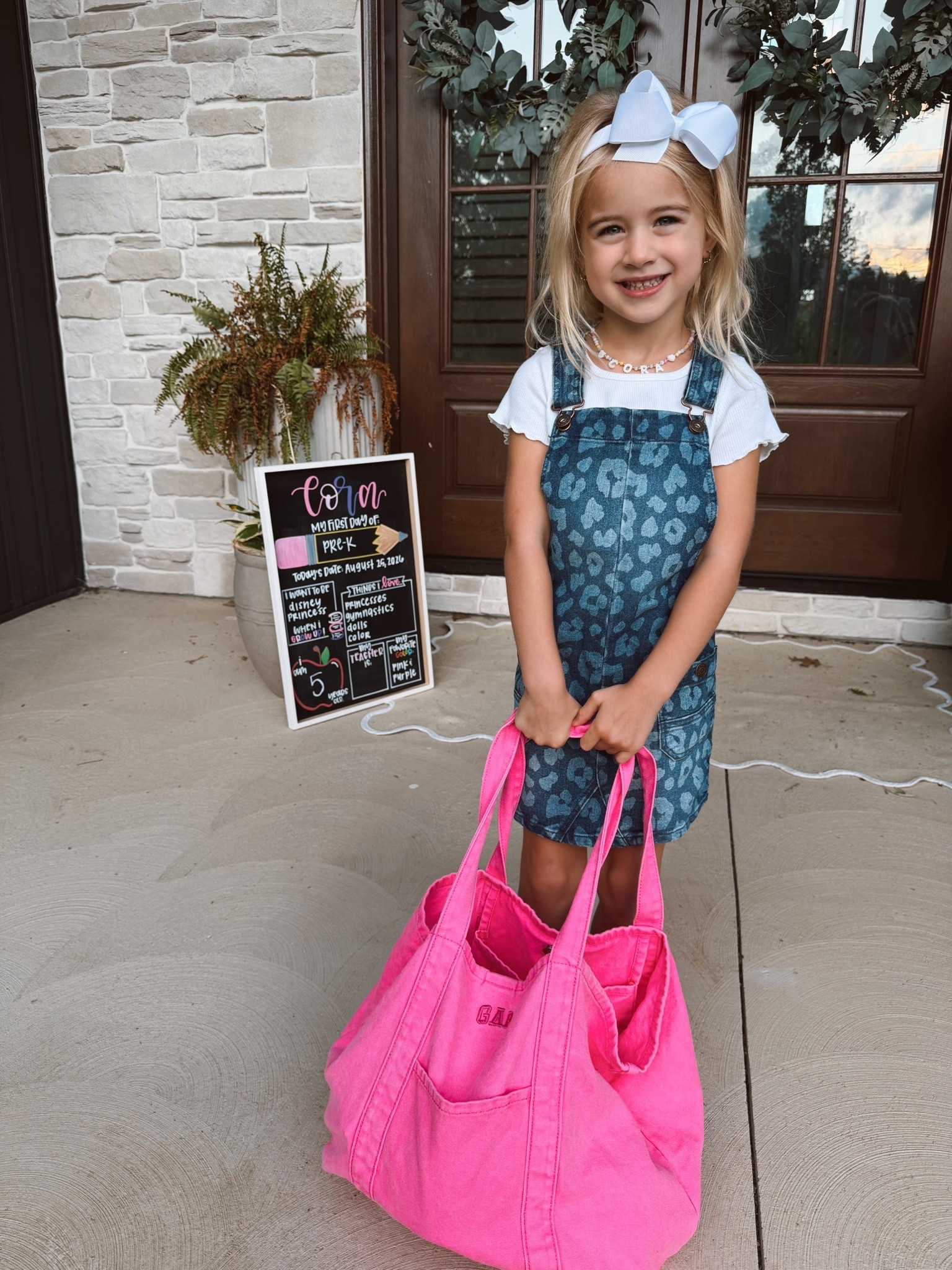 my sweet baby on her first day of prek  ◡̈

#LTKmomlife #LTKKids #LTKdayinmylife