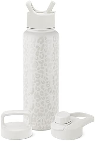 Simple Modern Water Bottle with Straw, Handle, and Chug Lid Vacuum Insulated Stainless Steel Meta... | Amazon (US)