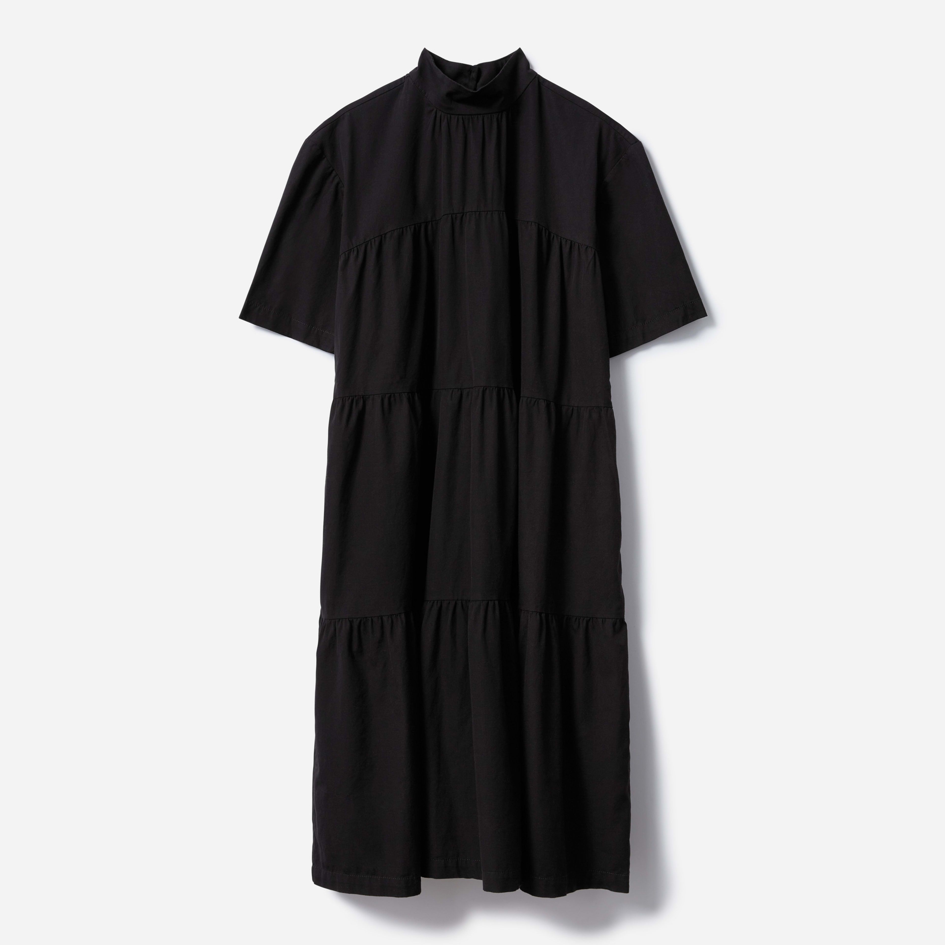 The Tiered Mockneck Dress | Everlane