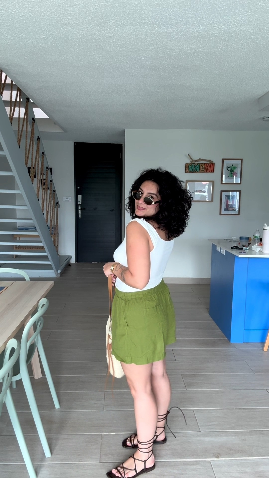 Vacation ootd
Sunglasses and sandals- Primark
Top- Marshalls
Shorts- gap factory
Bag- Amazon 

#LTKTravel #LTKootd #LTKSeasonal