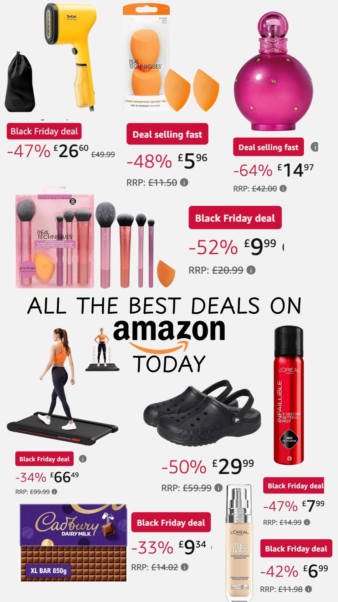 Best deals on Amazon I’ve found today! 

Amazon prime, Black Friday, cyber week, Christmas gifts, makeup 

#LTKgiftguide #LTKuk #LTKCyberWeek