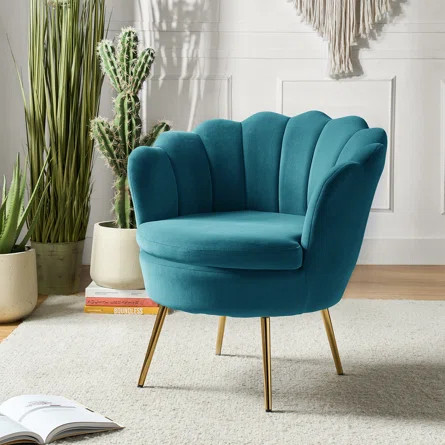 Etta Avenue™ Hendrix Polyester Barrel Chair | Wayfair | Wayfair North America