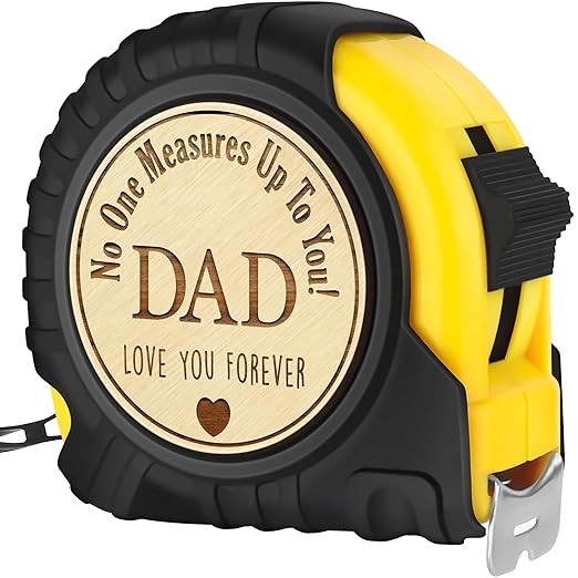 One Measures Up Gifts for Dad, Dad Gifts from Son Daughter, Fathers Day Birthday Christmas Gifts ... | Amazon (US)