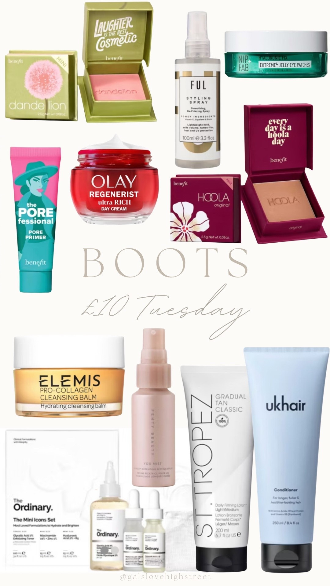 Boots £10 Tuesday beauty skincare 

#LTKbeauty #LTKgiftguide #LTKuk