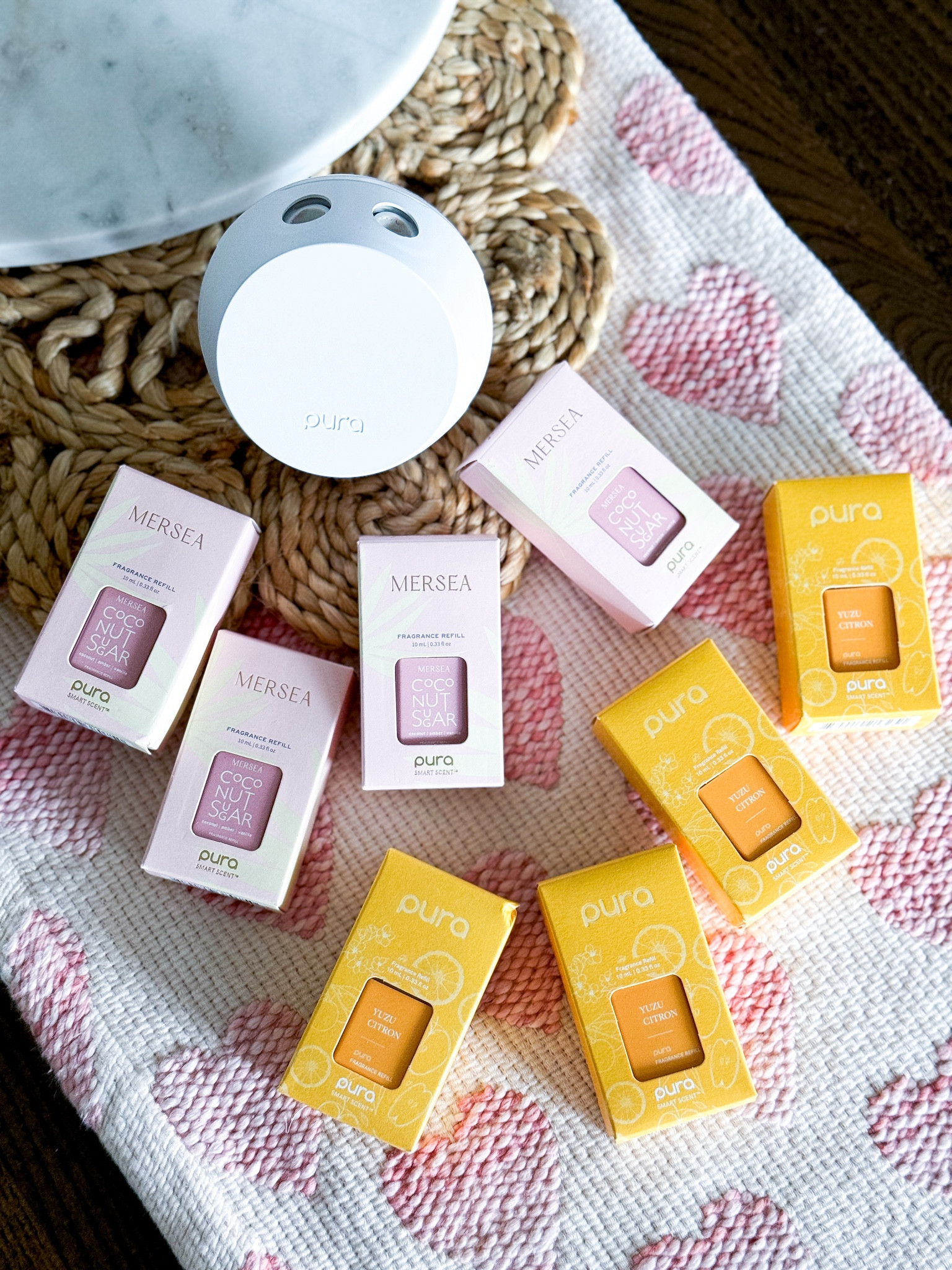 Check it out! NEW Open Air fragrances from Pura remove unpleasant odors from the air & replace them with clean, beautiful scents.

Home Refresh - Diffuser - Home Fragrance - Fresh Home 

#diffuser #fragrance #pura #mersea #home #aesthetic 


#LTKhome #LTKMostLoved #LTKfamily