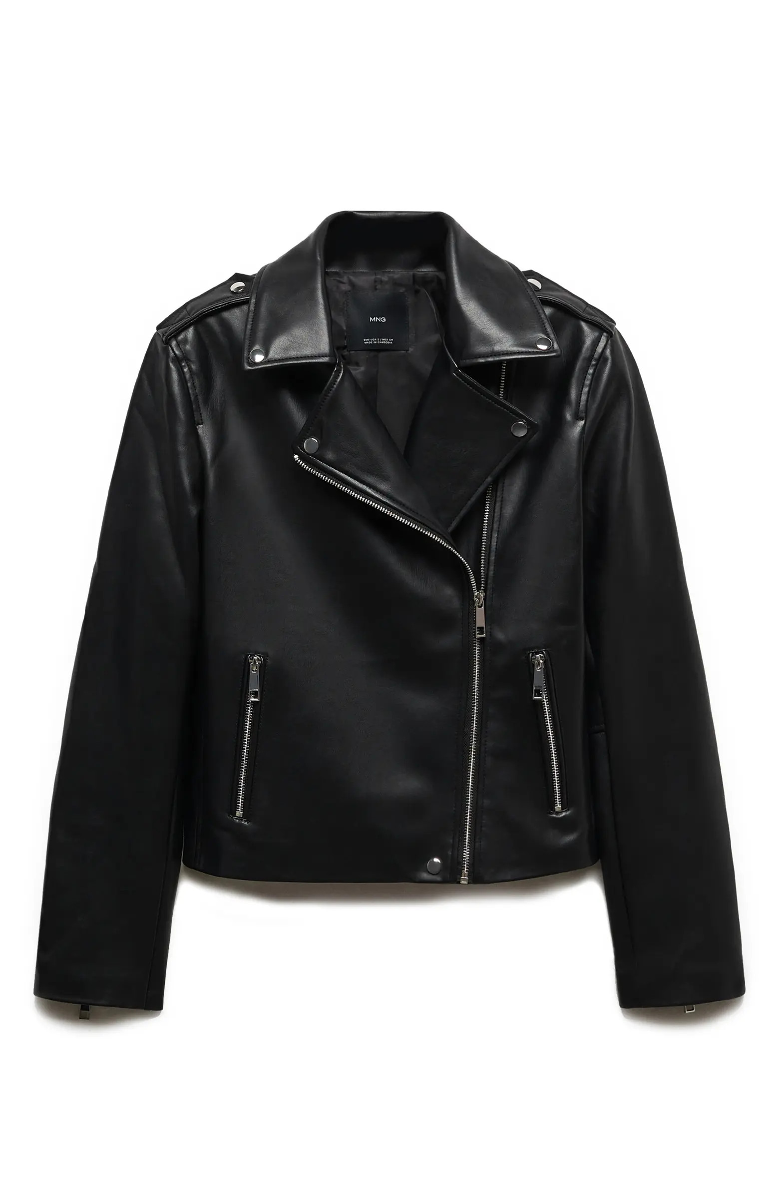 Liz Faux Leather Moto Jacket | Nordstrom