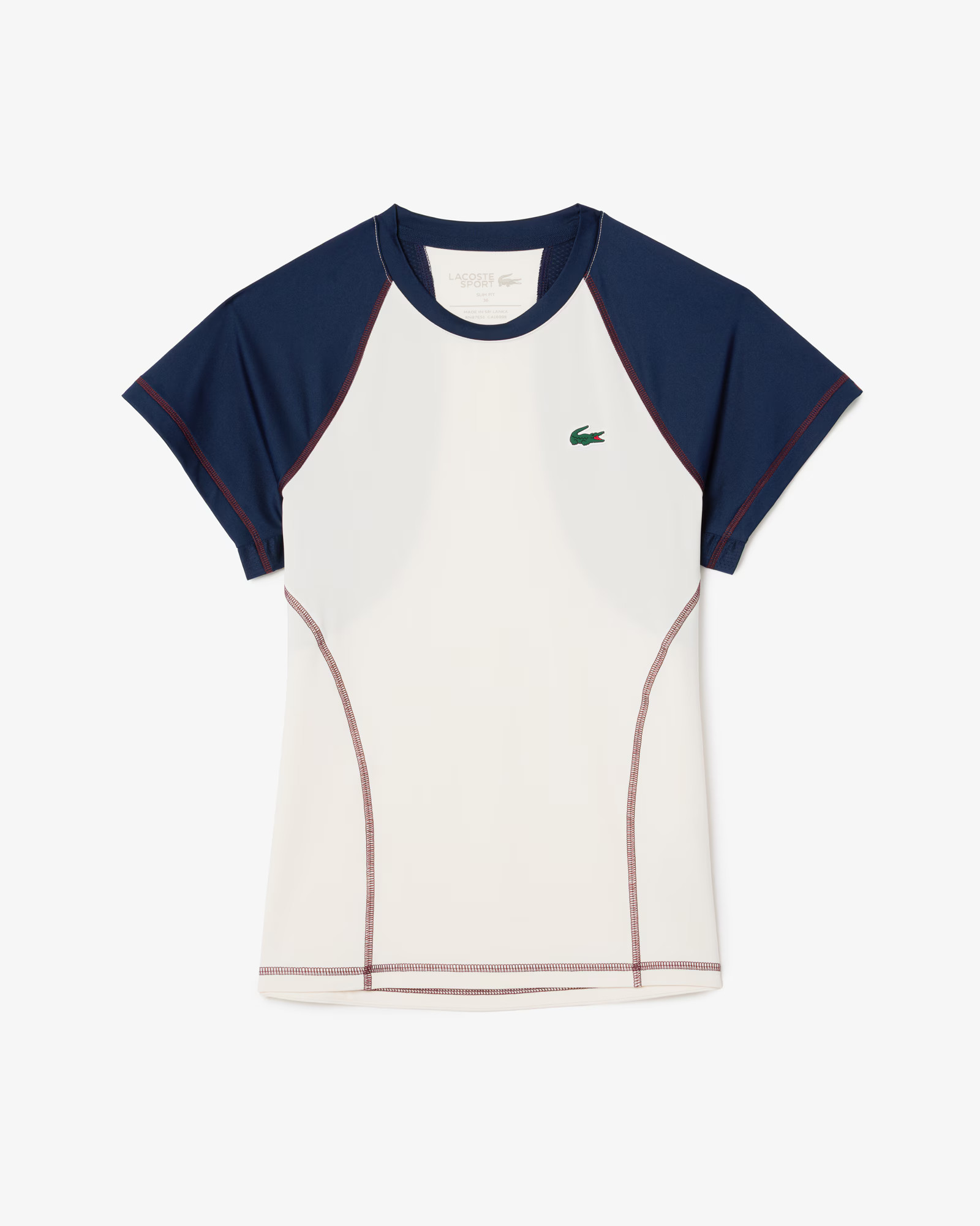 Women's Slim Fit Ultra Dry Stretch Sport T-Shirt | Lacoste (US)
