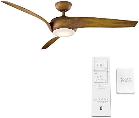 Nirvana Indoor and Outdoor 3-Blade Smart Ceiling Fan 56in Distressed Koa with 3000K LED Light Kit an | Amazon (US)