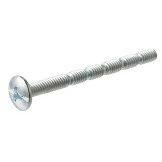 #8-32 x 2 in. Combo Truss Head Zinc Plated Machine Screw (8-Pack) | The Home Depot