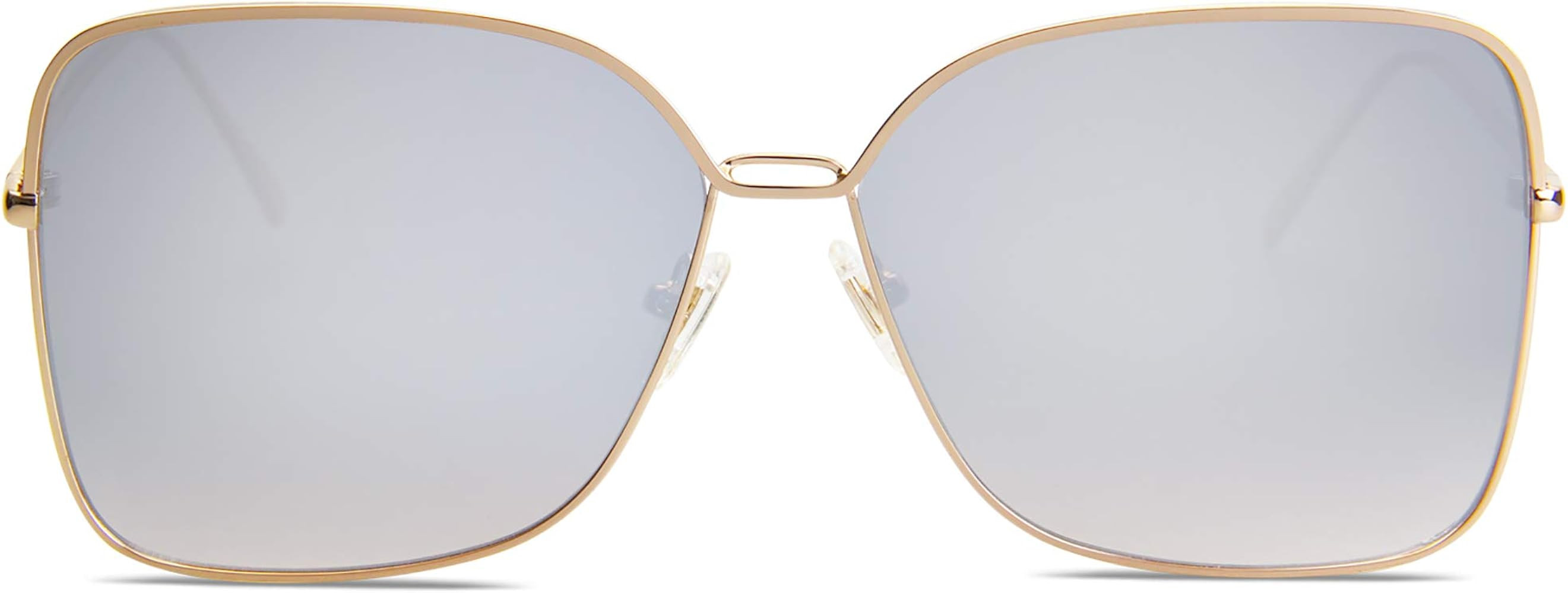 SOJOS Classic Square Oversized Sunglasses for Women Big Large Designer Style Sunnies SJ1082 | Amazon (US)