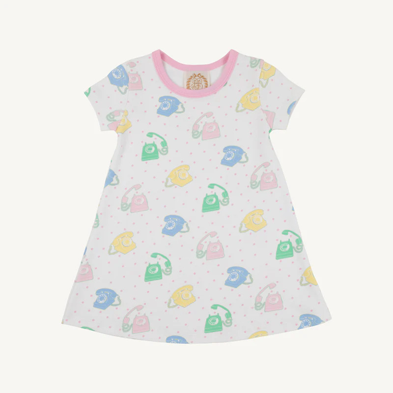 Polly Play Dress - You Had Me at Hello with Pier Party Pink | The Beaufort Bonnet Company