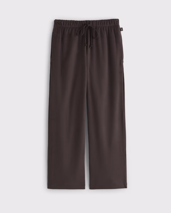 YPB superSOFT Rib Wide Leg Sweatpant | Abercrombie & Fitch (US)