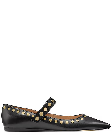 GALA STUDS MARYJANE FLAT | Stuart Weitzman (US)