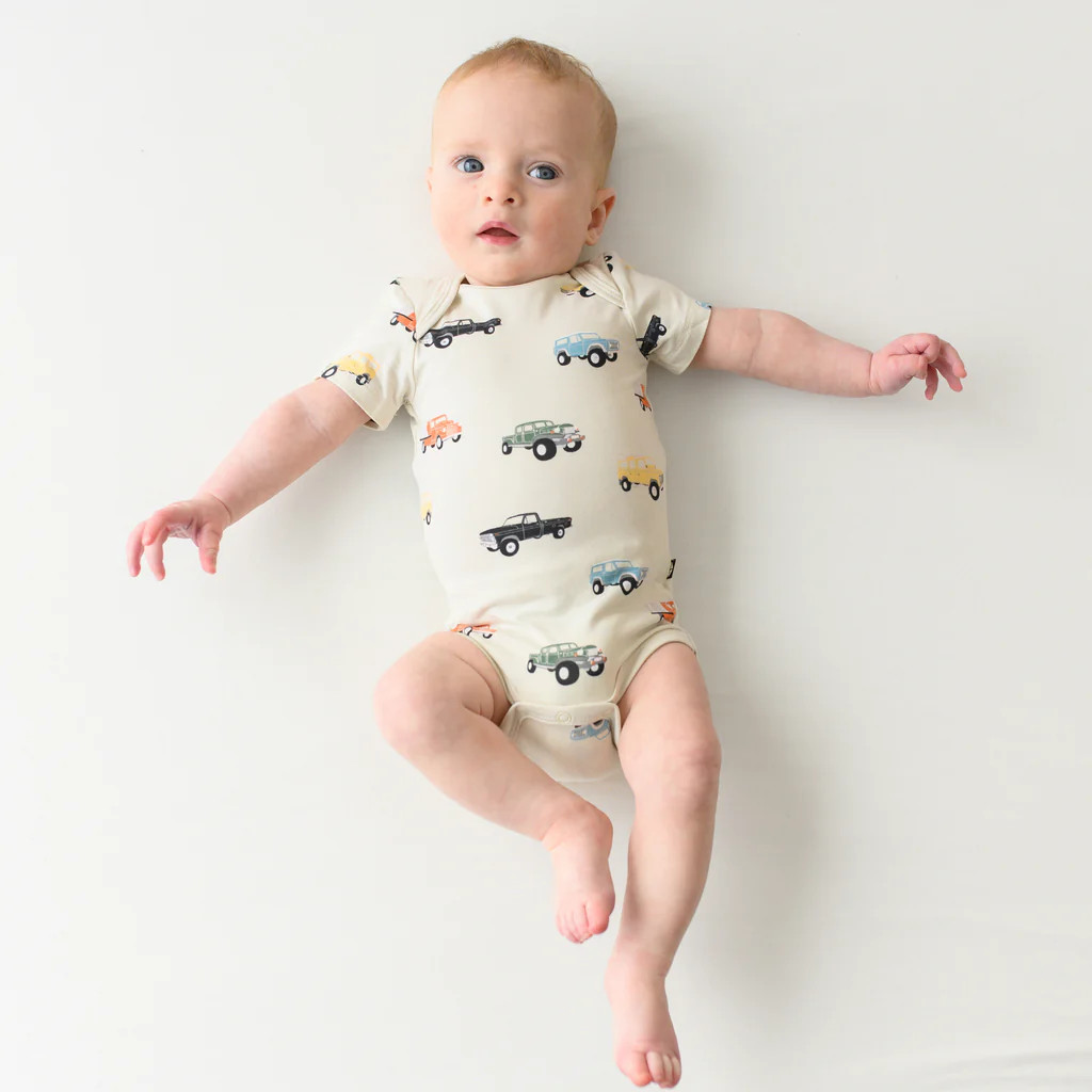 Bodysuit in Vintage Truck | Kyte Baby