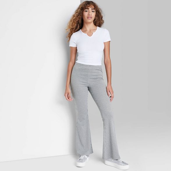 Women's Pull-On Knit Flare Pants - Wild Fable™ | Target