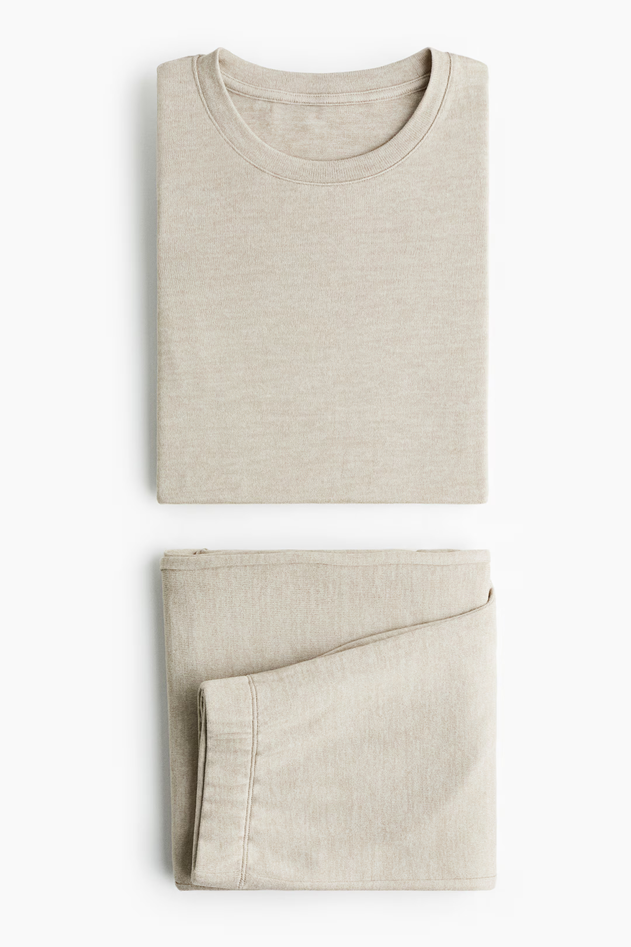 Brushed jersey pyjamas | H&M (UK, MY, IN, SG, PH, TW, HK)