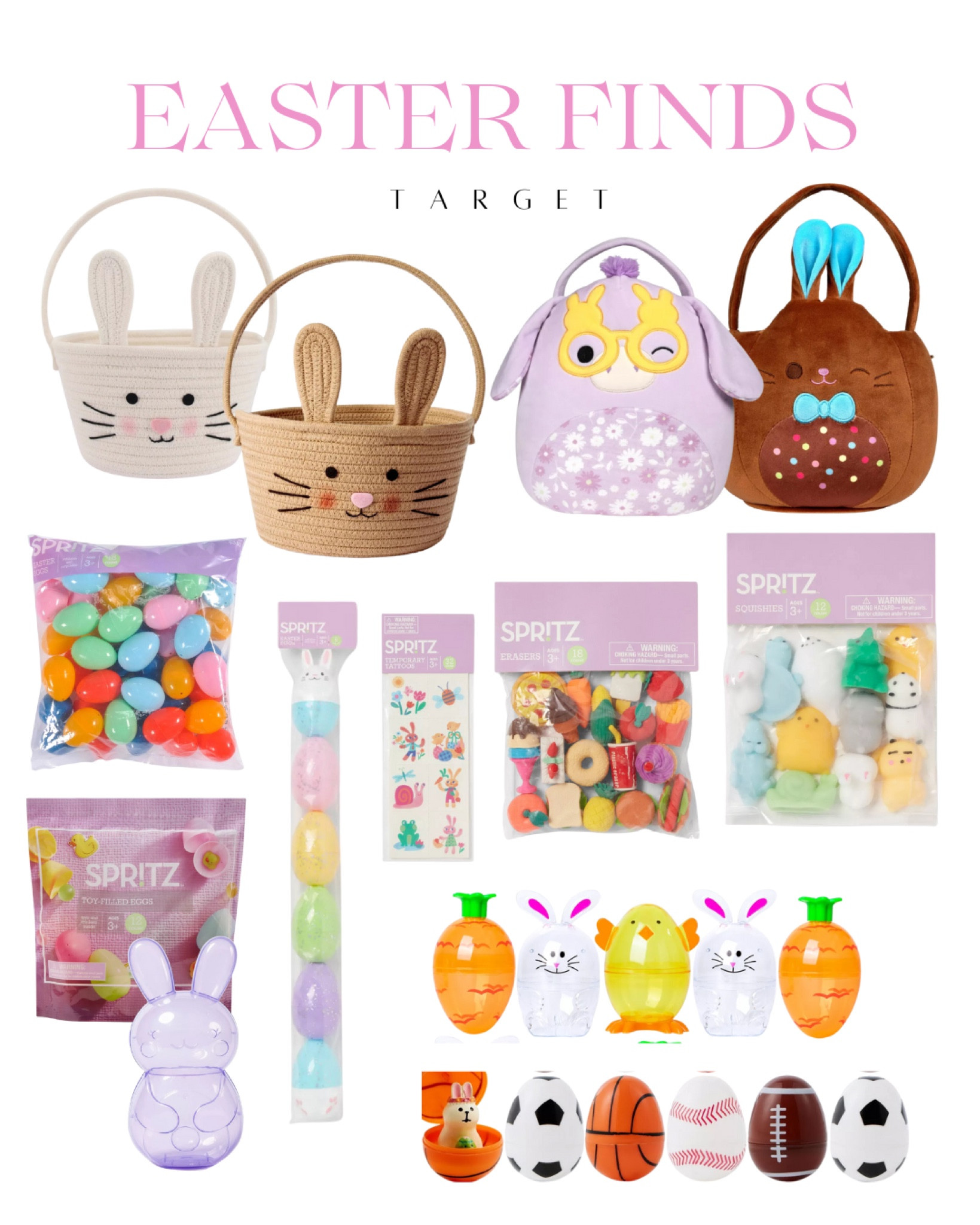 Easter basket goodies! 

#LTKFamily #LTKKids #LTKSeasonal