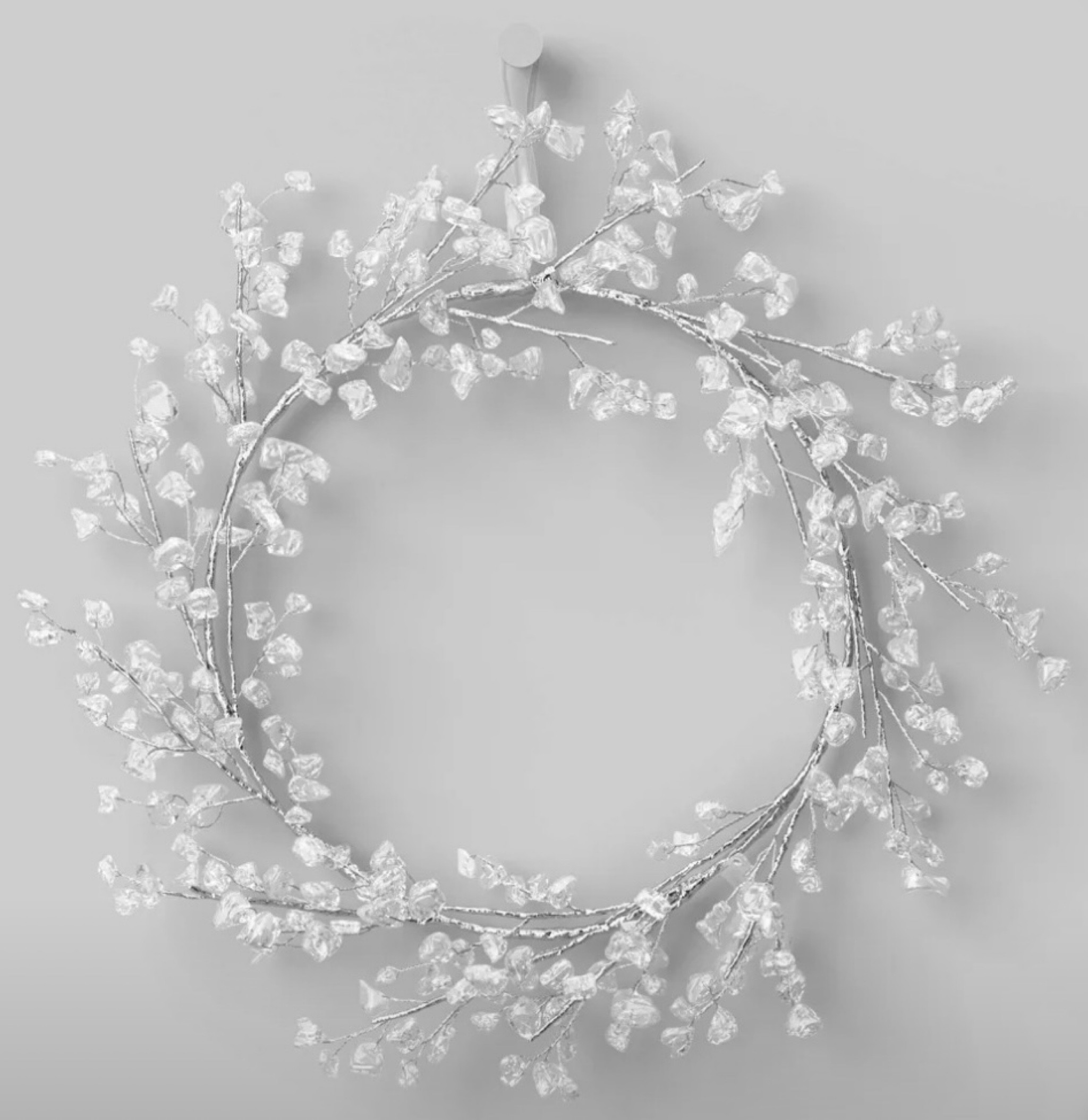 Clear acrylic Christmas wreath 

#LTKSeasonal #LTKHome #LTKHoliday