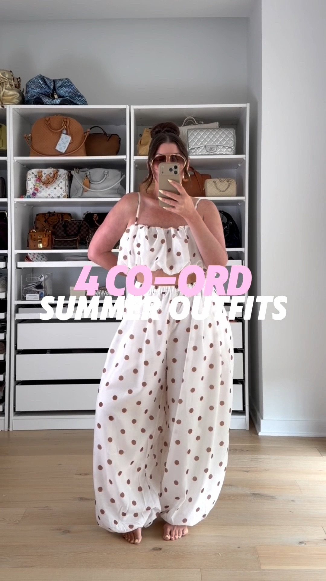 All 4 co-ord sets run true to size. You could probably size down in the gingham and polka dots.

I will say the blue & white … top runs small. I’m in my true size but it’s snug

#LTKootd #LTKSeasonal